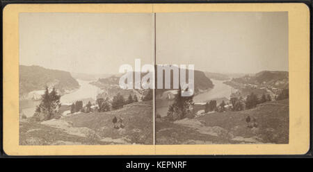 Rondout Creek und Wilbur Road, von D. J. Auchmoody Stockfoto