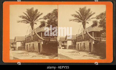 St. Franziskus St., in der Nähe der Kaserne, von Robert N. Dennis Sammlung von stereoskopische Ansichten 2. Stockfoto