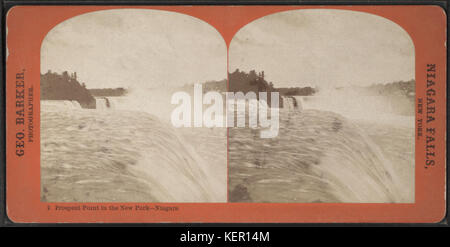 Prospect Point in den neuen Park, Niagara, von Barker, George, 1844 1894 5. Stockfoto
