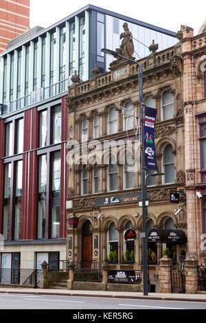 La Rambla Tapas & Wein bar im Osten Parade in der Stadt Leeds, West Yorkshire, England Stockfoto