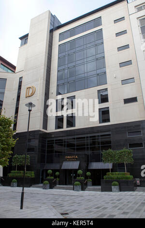 Dakota Deluxe Hotel in der Stadt Leeds auf der Russell Street in West Yorkshire, England Stockfoto