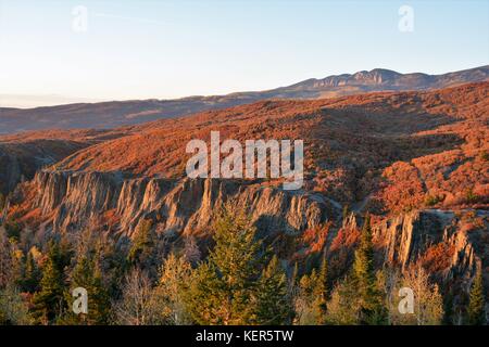 Colorado im Herbst mit den goldenen Aspen Bäume Stockfoto