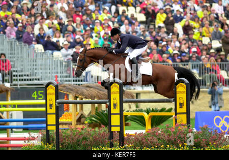 Olympische Spiele, Sydney, September 2000 Albert Voorn (NED), Lando Stockfoto