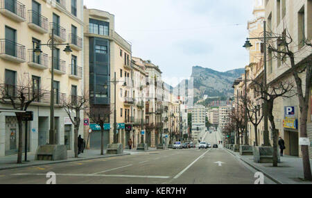 Die Stadt von alcoy in der Provinz Alicante, Spanien Stockfoto