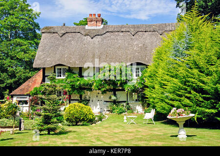 Passford Farm Cottage, Southampton Road, Lymington, neuen Wald, Hampshire, Großbritannien Stockfoto