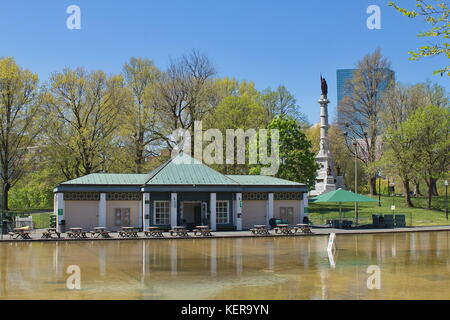 Frosch Teich im Boston Common Stockfoto