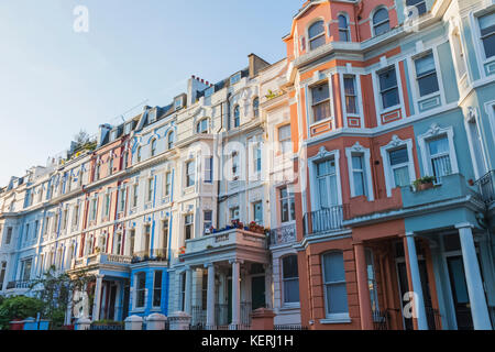 England, London, Nottinghill, Häuser Stockfoto