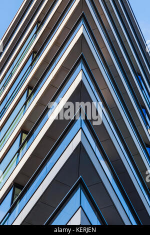 England, London, Southwark, Herzogin gehen, Tudor House Building, Ecke Detail Stockfoto