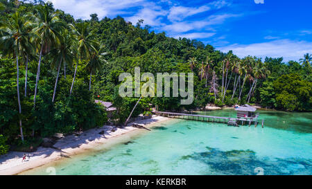 Insel waigeo, Raja Ampat, West Papua, Indonesien. Stockfoto