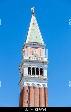 Venedig Italien Venedig Campanile di San Marco St Marks Campanile in Venedig EU Europa Stockfoto