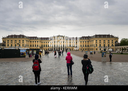 Dreitägiger Besuch in Wien, der Hauptstadt Österreichs Stockfoto