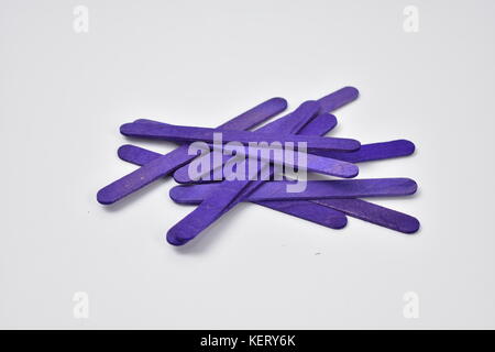 Lolly, Popsicle Sticks Stockfoto
