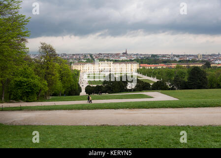 Dreitägiger Besuch in Wien, der Hauptstadt Österreichs Stockfoto