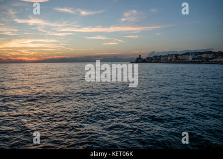 Piran im Sommer 2017 Stockfoto