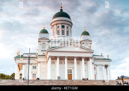 Kathedrale, Helsinki, Finnland Stockfoto