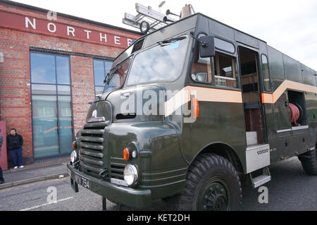Grüne Göttin Fire Engine Stockfoto