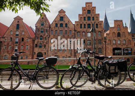 Salzspeicher, Salzlager, Lübeck, Lübeck, Deutschland Stockfoto