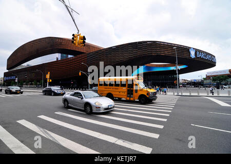 Der Barclay Zentrum in Brooklyn, New York. Stockfoto