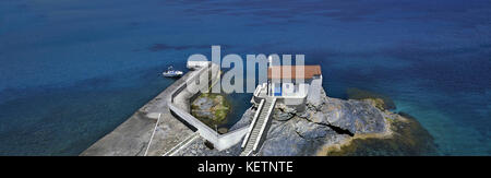 Panagia Thalassini in Andros, Kykladen, Griechenland Stockfoto