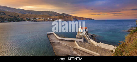 Panagia Thalassini in Andros, Kykladen, Griechenland Stockfoto