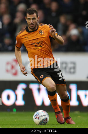 Leo Bonatini von Wolverhampton Wanderers während des Sky Bet Championship-Spiels in Molineux, Wolverhampton. Stockfoto