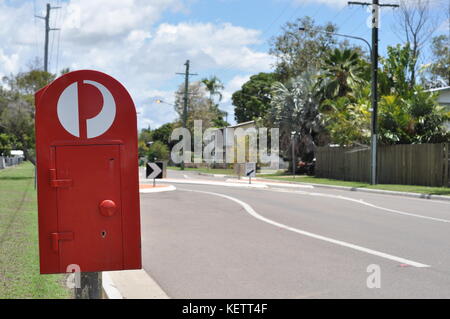 Australia Post Mailboxen, Townsville, Queensland, Australien Stockfoto