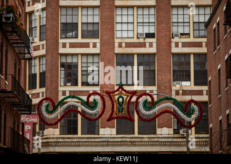 Boston Massachusetts New England Nordamerika USA, italienische Gemeinschaft Viertel North End North Square Gegend wie Little Italy bekannt Stockfoto