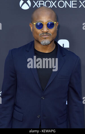 Seth Gilliam nimmt am 22. Oktober 2017 in Los Angeles, Kalifornien, an der Premiere der 8. Staffel von AMC und der 100. Episode im Greek Theatre Teil. | Verwendung weltweit Stockfoto