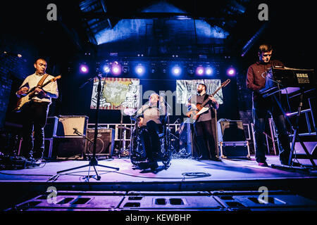 Newcastle, UK. 23 Okt, 2017. Der Rückgang auf der Bühne von Kessel shop, Newcastle upon Tyne durchführen. 23/10/17 Quelle: Thomas Jackson/alamy leben Nachrichten Stockfoto