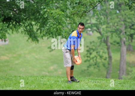 Paul mcbeth (geboren am 9. Juli 1990) ist eine US-amerikanische professionelle Scheibe Golfspieler von Huntington Beach, Kalifornien. Er hat die pdga Weltmeisterschaft gewann 4 x Stockfoto