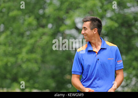 Paul mcbeth (geboren am 9. Juli 1990) ist eine US-amerikanische professionelle Scheibe Golfspieler von Huntington Beach, Kalifornien. Er hat die pdga Weltmeisterschaft gewann 4 x Stockfoto