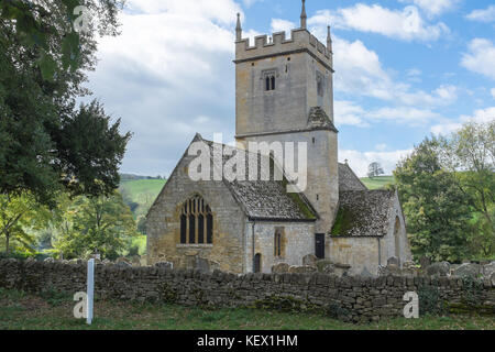 St Eadburgha's Church in der Cotswold Village des Broadway in Worcestershire Stockfoto