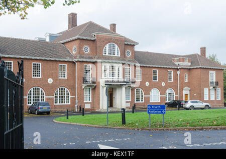 Pitmaston Haus, das erst kürzlich eröffnete Birmingham Hauptsitz der Scientology Kirche in Moseley, Birmingham, England Stockfoto