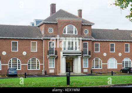 Pitmaston Haus, das erst kürzlich eröffnete Birmingham Hauptsitz der Scientology Kirche in Moseley, Birmingham, England Stockfoto