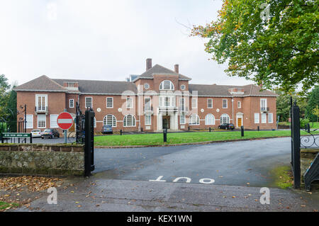 Pitmaston Haus, das erst kürzlich eröffnete Birmingham Hauptsitz der Scientology Kirche in Moseley, Birmingham, England Stockfoto