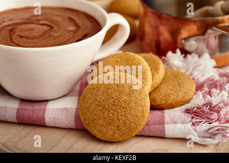 Spekulatius Honig Shortbread Cookies Stockfoto