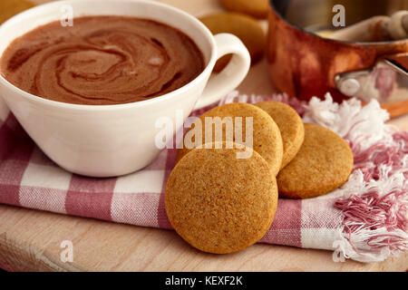 Spekulatius Honig Shortbread Cookies Stockfoto