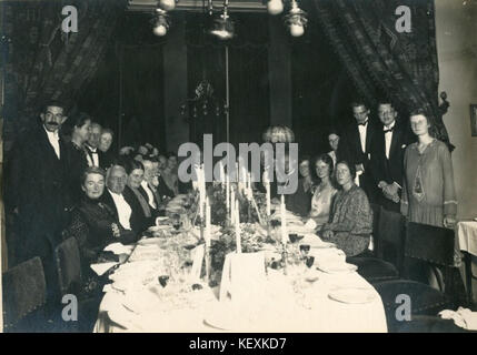 Niederländische PhD Abendessen Johanna Westerdijk F. A. F. C. ging Marcel Minnaert University Museum Utrecht 0285 251 Stockfoto