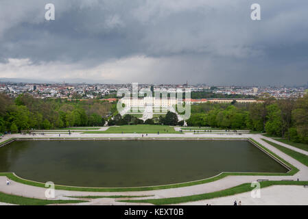 Dreitägiger Besuch in Wien, der Hauptstadt Österreichs Stockfoto