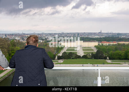 Dreitägiger Besuch in Wien, der Hauptstadt Österreichs Stockfoto