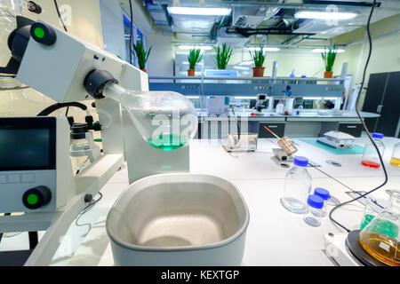 Moderne wissenschaftliche Labor in skolkowo Technopark Stockfoto