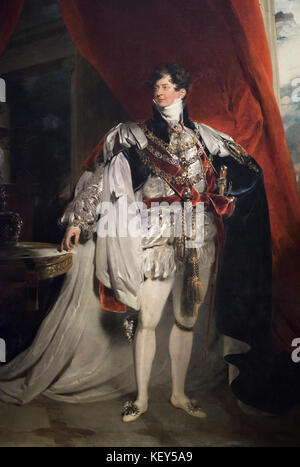 Thomas Lawrence (1769-1830), Porträt von George IV von England als Prinz Regent, N.D. Stockfoto