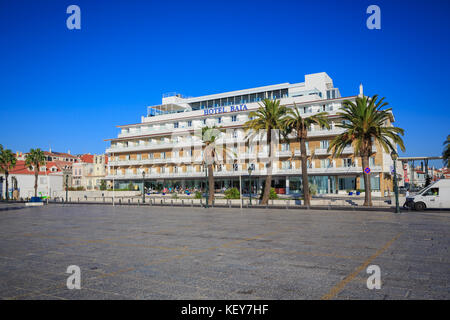Cascais, Portugal - ca. Oktober 2016: die Promenade der Stadt Cascais Cascais, Portugal Stockfoto