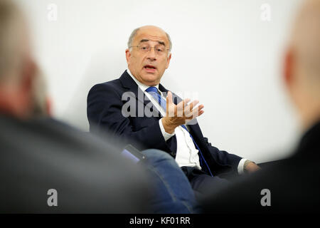 Sir Brian Leveson PC - Ein englischer Richter, der die öffentliche Untersuchung der Kultur, Praktiken und Ethik der britischen Presse unter dem Vorsitz Stockfoto