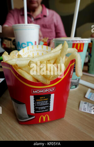 McDonalds Pommes - Australien Stockfoto