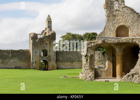 Sherbone alte Burg in Dorset, England Stockfoto