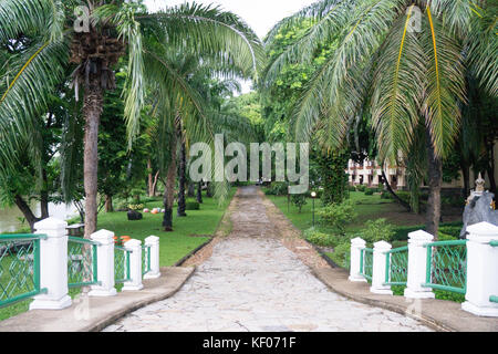 Besuch der puung Waan Resort & Spa kanachanaburi Stockfoto