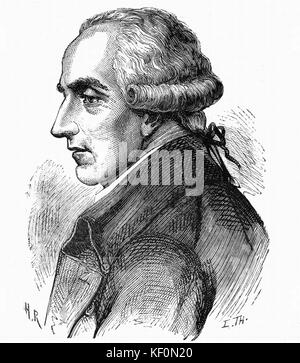 Pierre Simon Laplace (1749-1827), französischer Mathematiker und Astronom Stockfoto