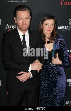 ***DATEIFOTO*** LOS ANGELES, CA - 16. Dezember: Ewan McGregor, Eve Mavrakis im August: Osage County, Los Angeles Premiere, Regal Cinemas, Los Angeles, 16. Dezember 2013. Kredit: Janice Ogata/MediaPunch Inc Stockfoto