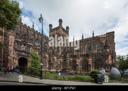 Chester Kathedrale, Chester, Cheshire, UK Stockfoto
